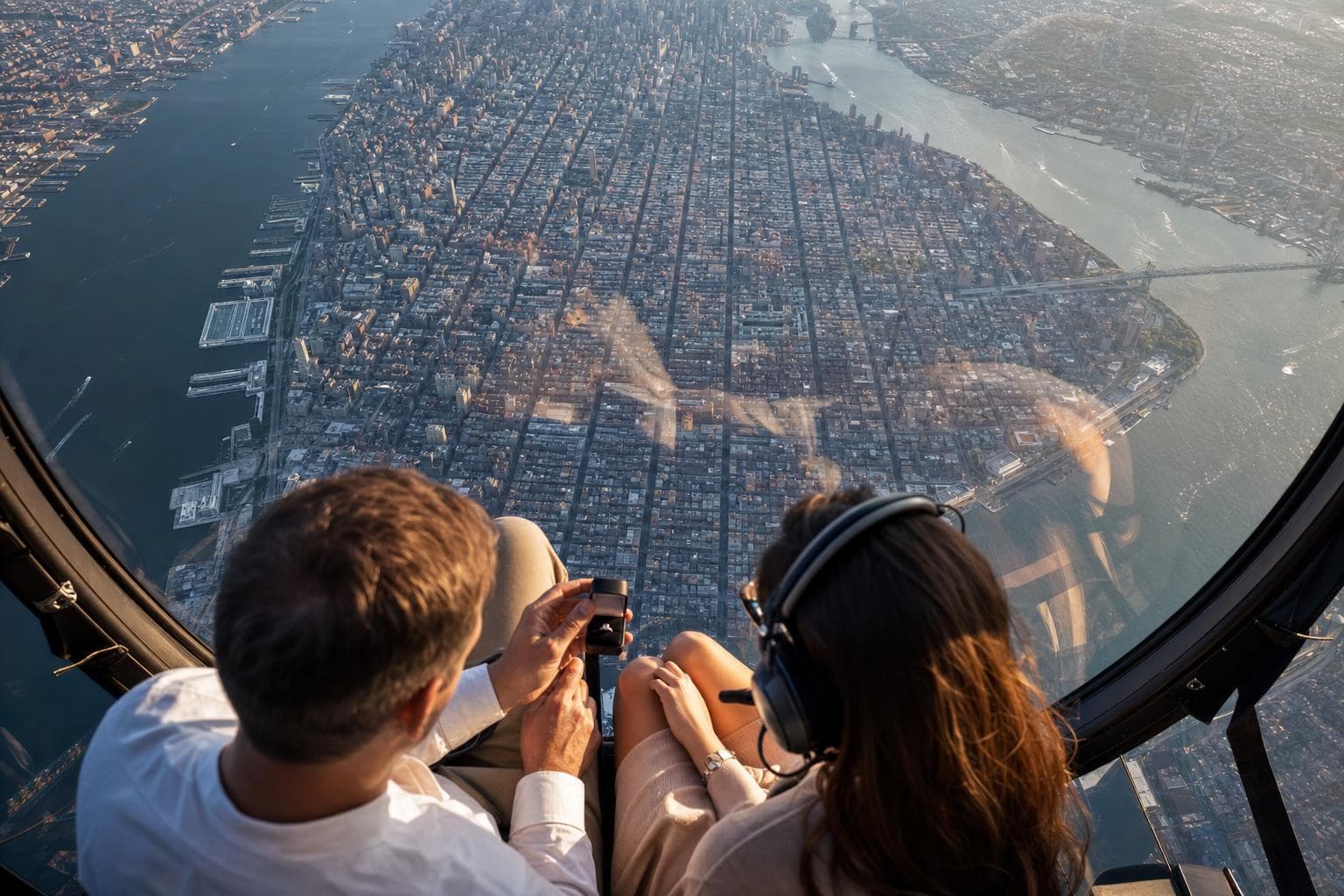 Organize your helicopter proposal in New York
