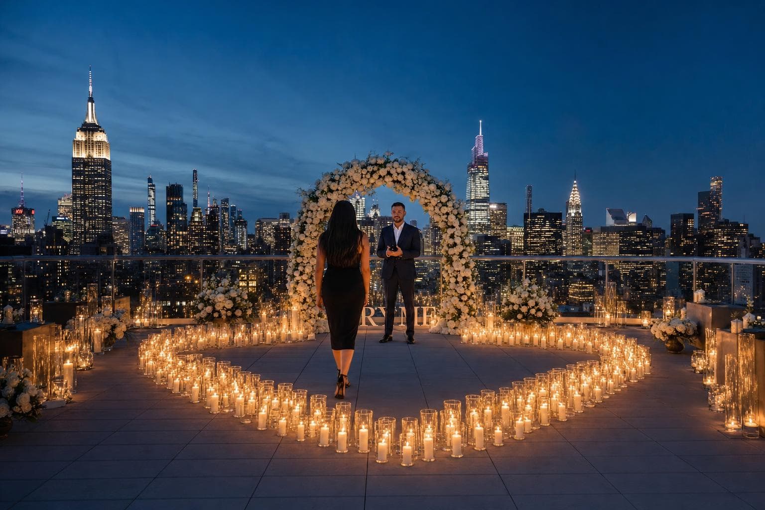 Full Floral Experience - Flower wall proposal New York package in New York
