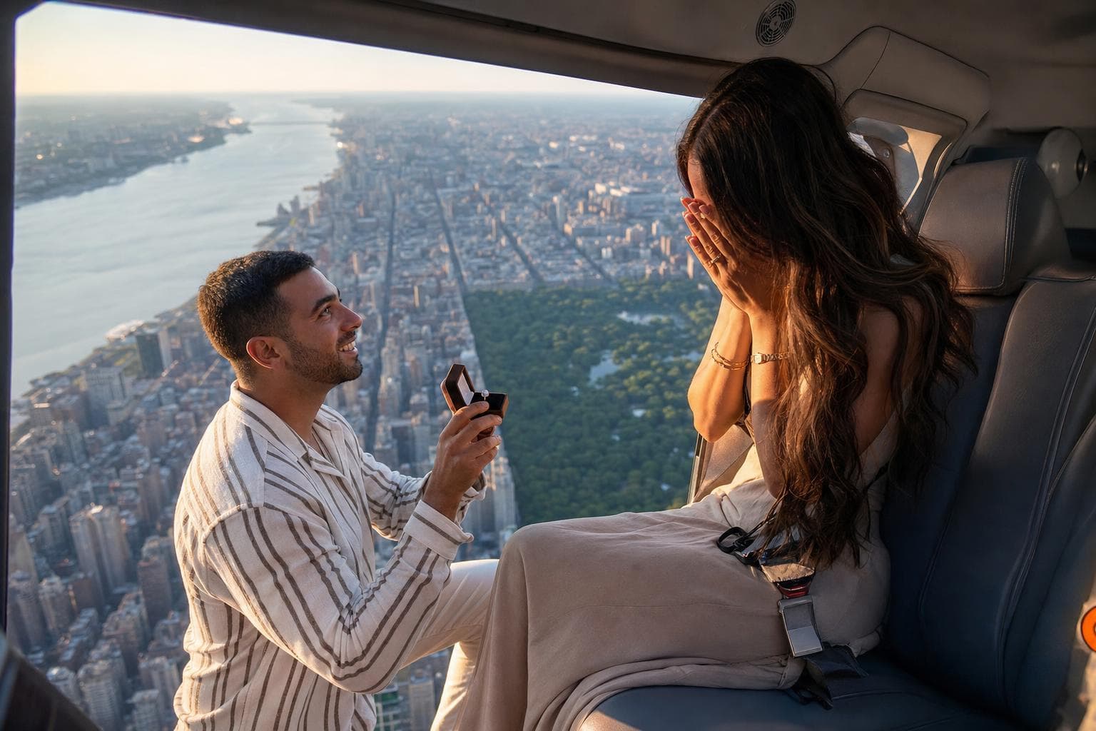 The best adventurous proposals in NYC