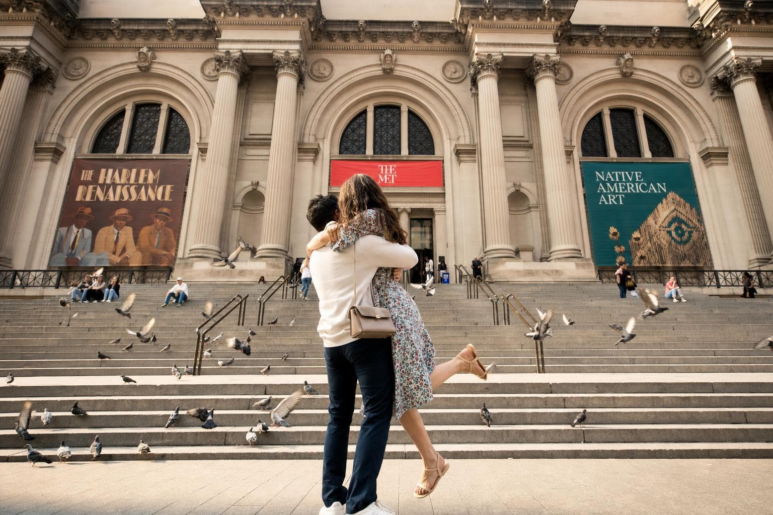 Artistic Arch Elopement - Adventurous proposals package in New York